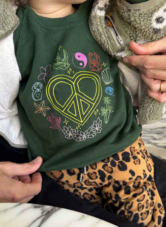 Good Vibes Only printed Sweat-Shirt KIDS
