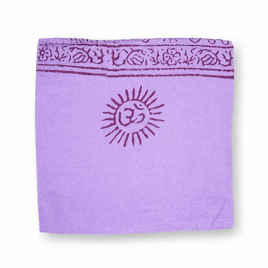 Om Cotton Sarong - Lilac