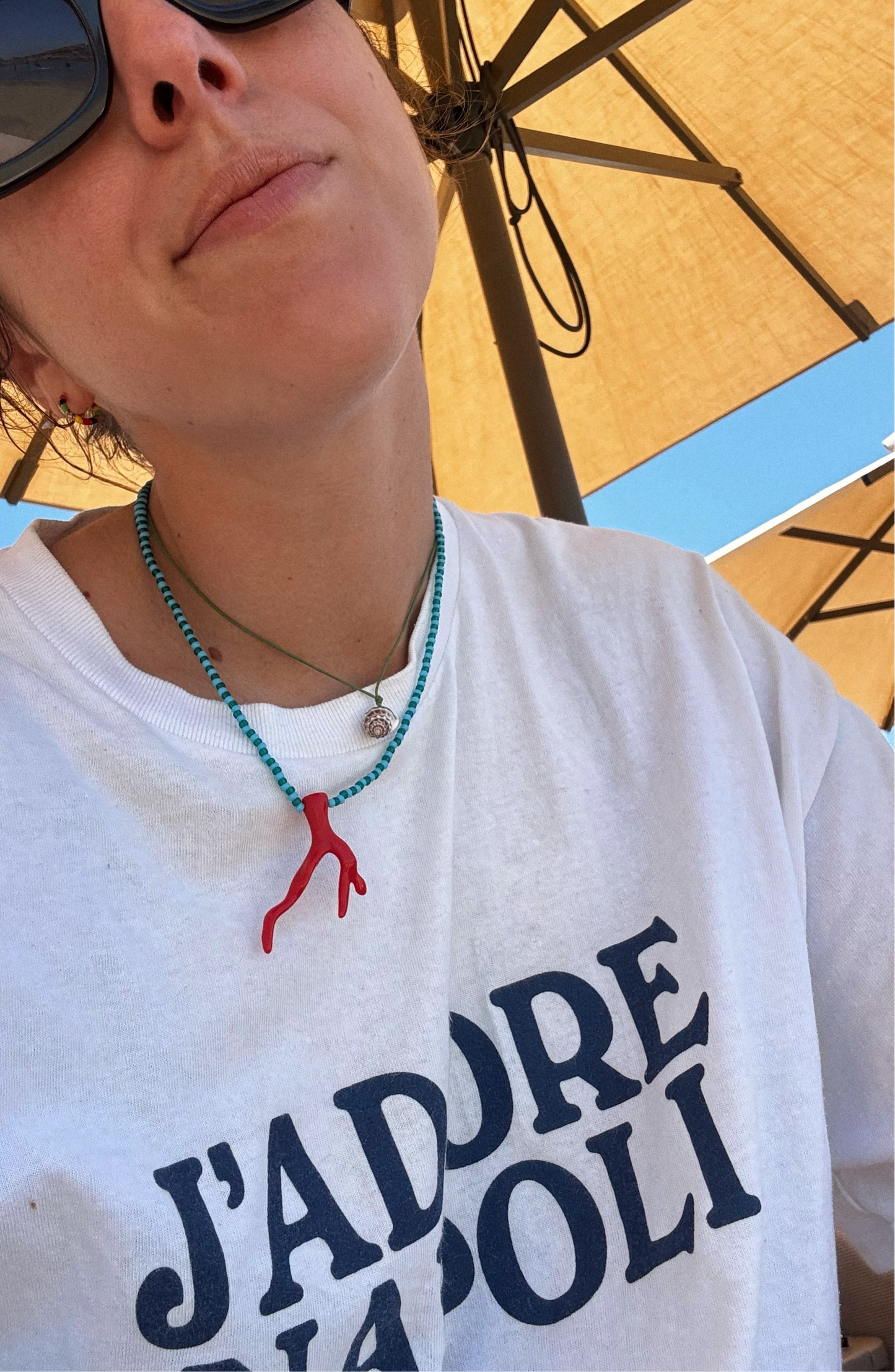 Kailua coral necklace