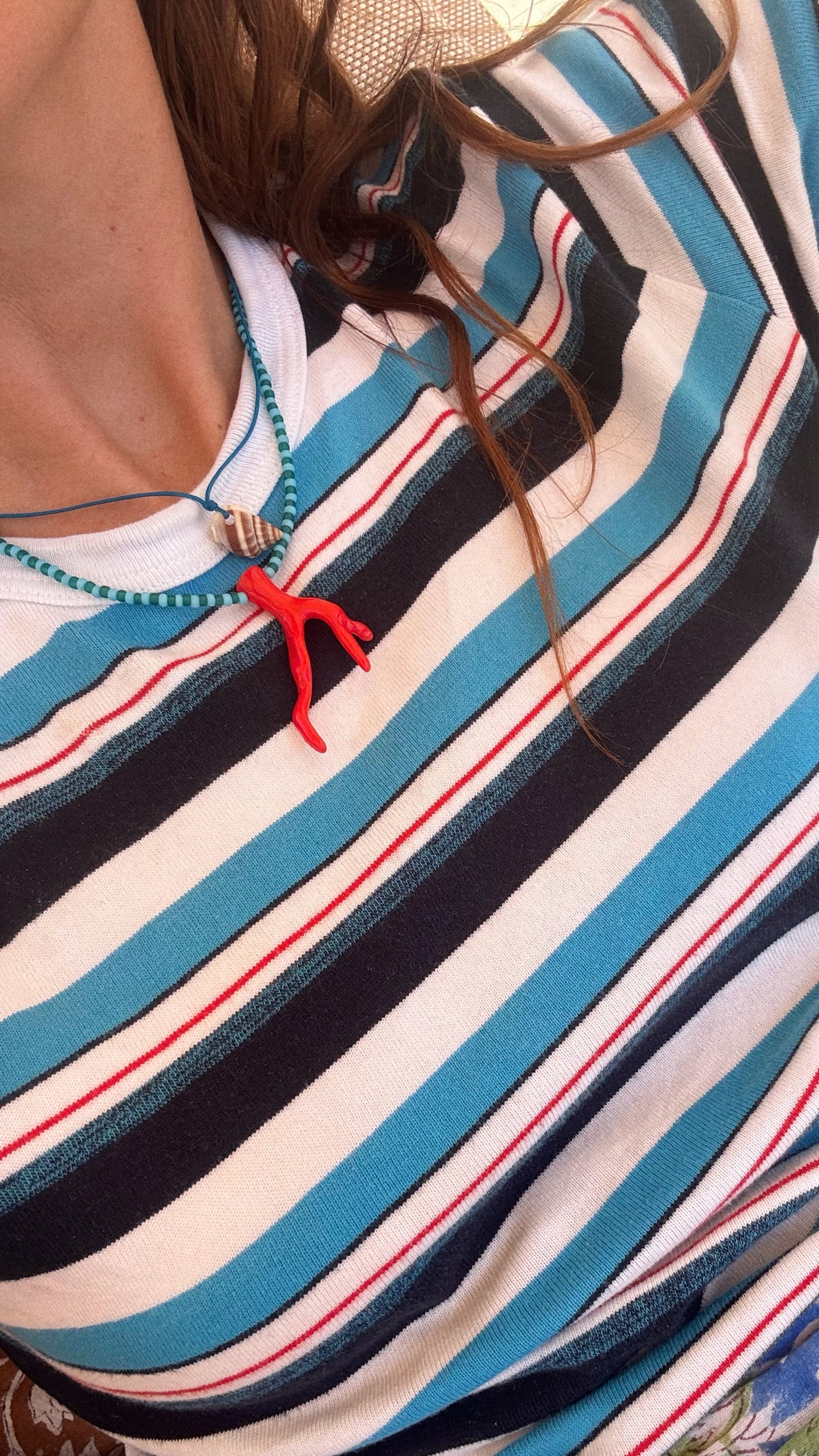 Kailua coral necklace