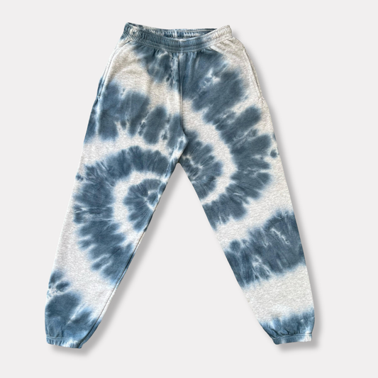 HEATHER Tie Dye Joggers Heather Grey