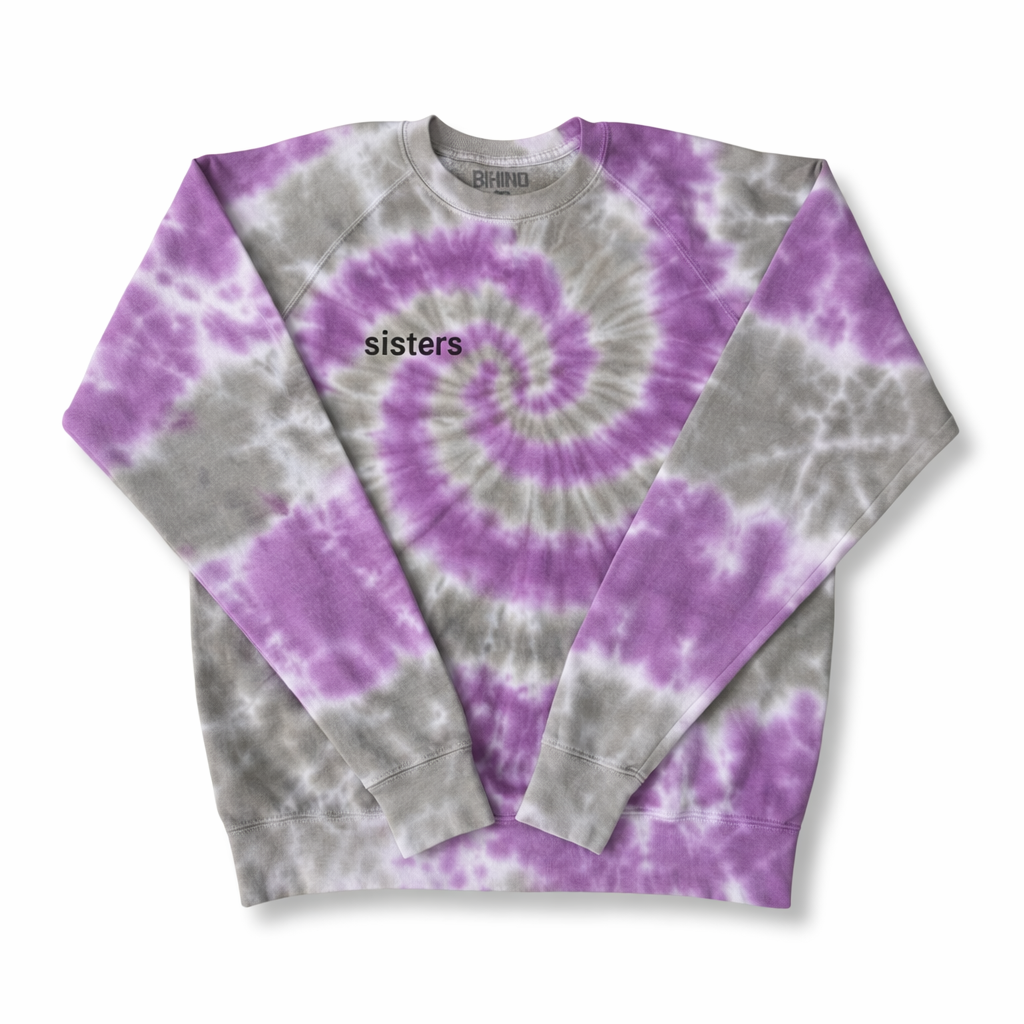 DAKAR Tie Dye Sweat-Shirt M SISTERS Sample Sale