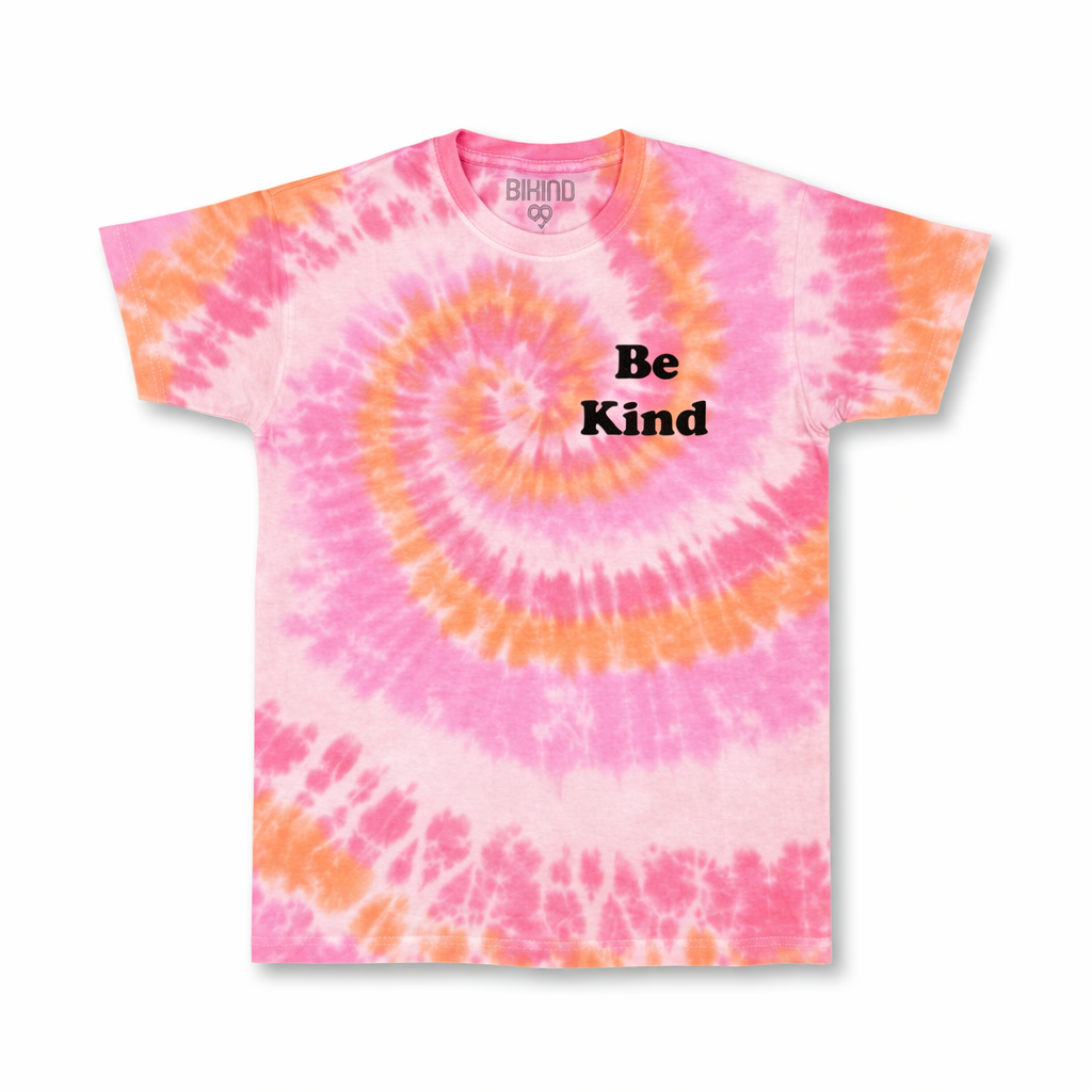 Lovina Tie Dye T-Shirt BE KIND S / L