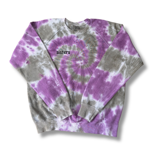 Amal Tie Dye Sweat-Shirt M SISTERS Sample Sale
