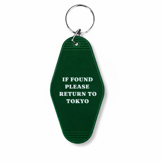 TOKYO Double Sided Motel Keyring