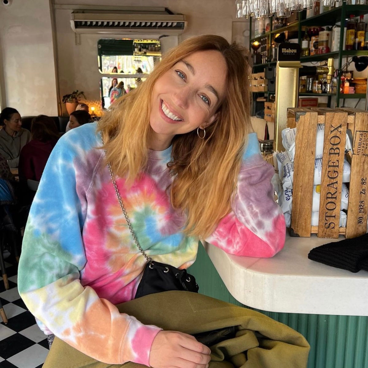 Amal Tie Dye Sweat-Shirt