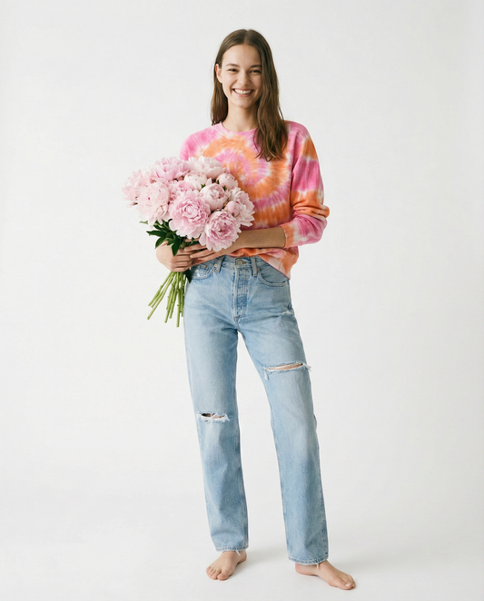 JAIPUR Tie Dye Sweat-Shirt