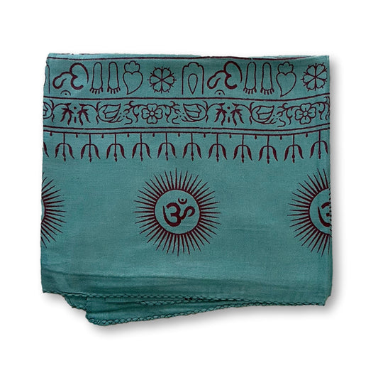 Om Rayon Sarong - Teal