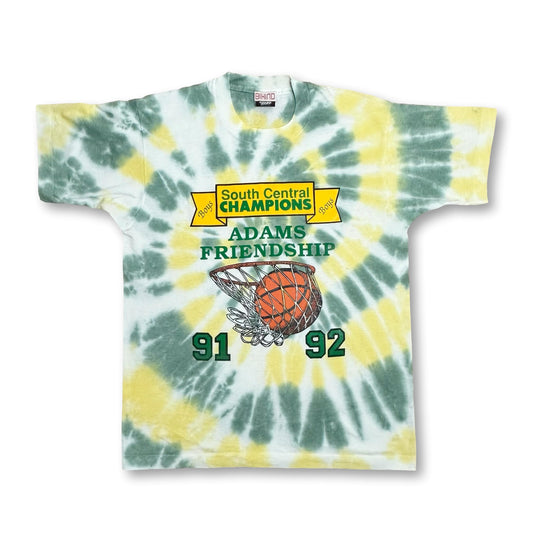 Repurposed & Reloved Basketball Tie Dye T-Shirt