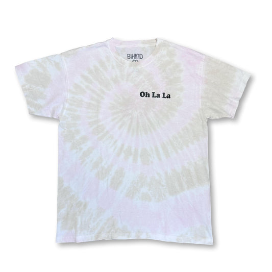 Lovina Tie Dye T-Shirt "Oh La La" S
