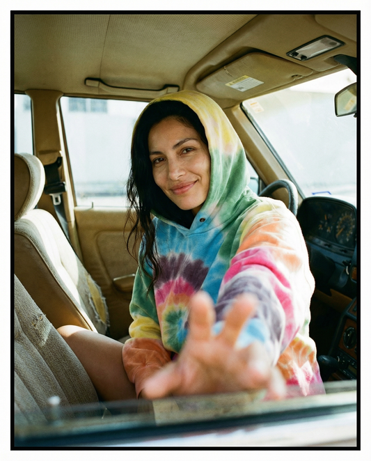 RAINBOW Tie Dye Hoodie