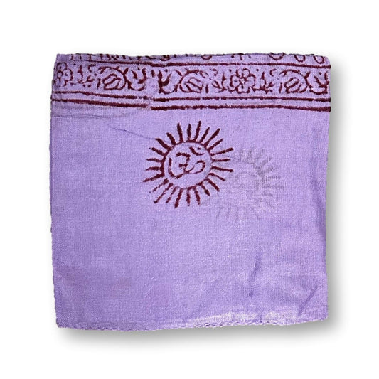 Om Cotton Sarong - Lilac
