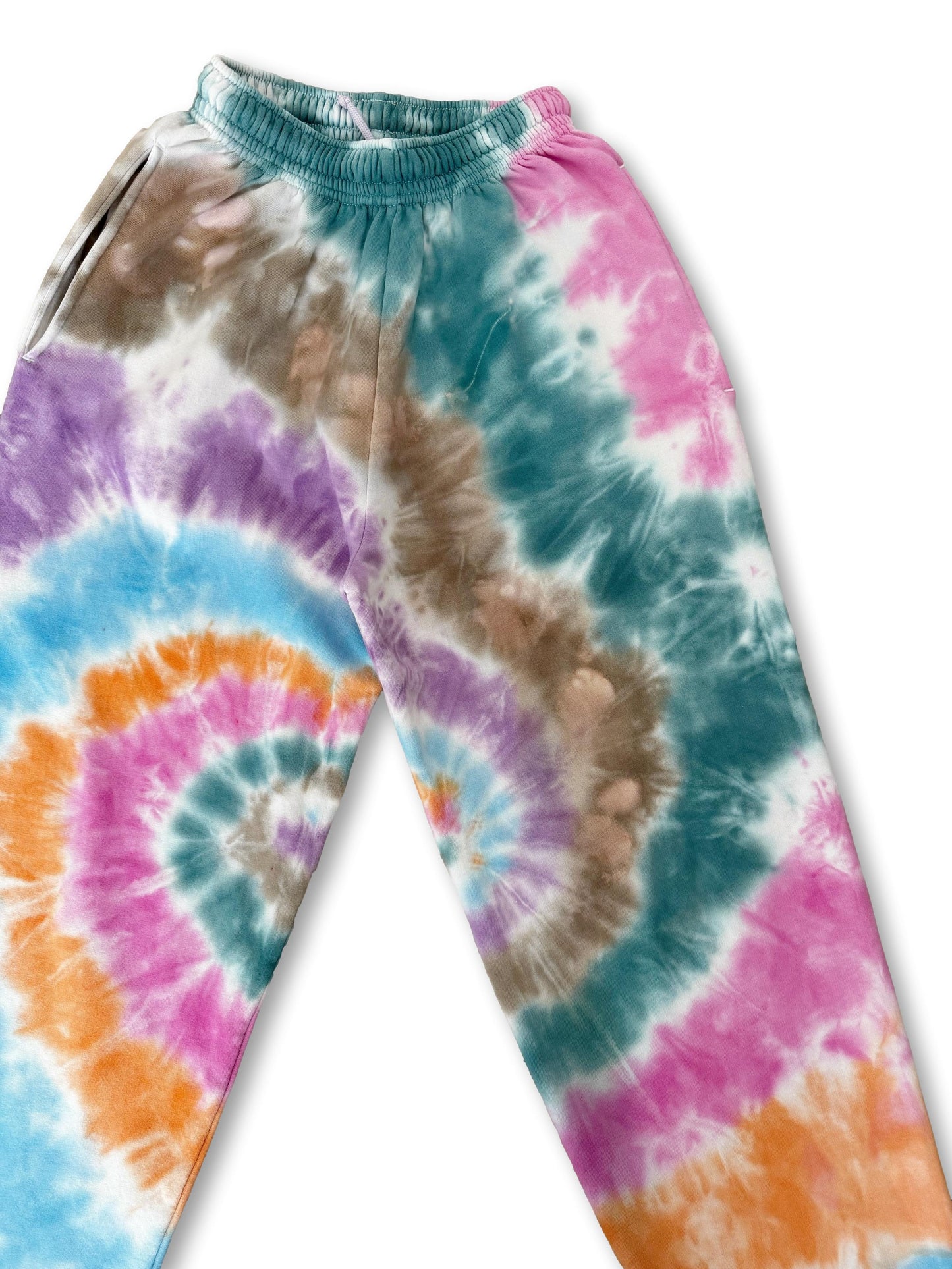 Sunrise Cropped Tie Dye Joggers S Sample Sale