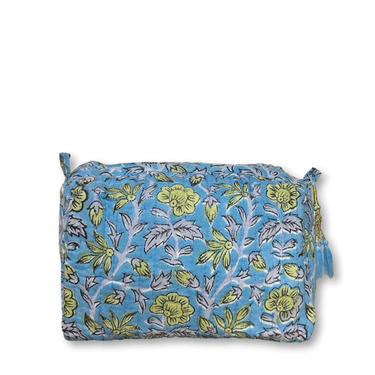 Alma Cotton Washbag - Medium