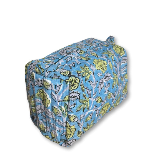 Alma Cotton Washbag - Medium