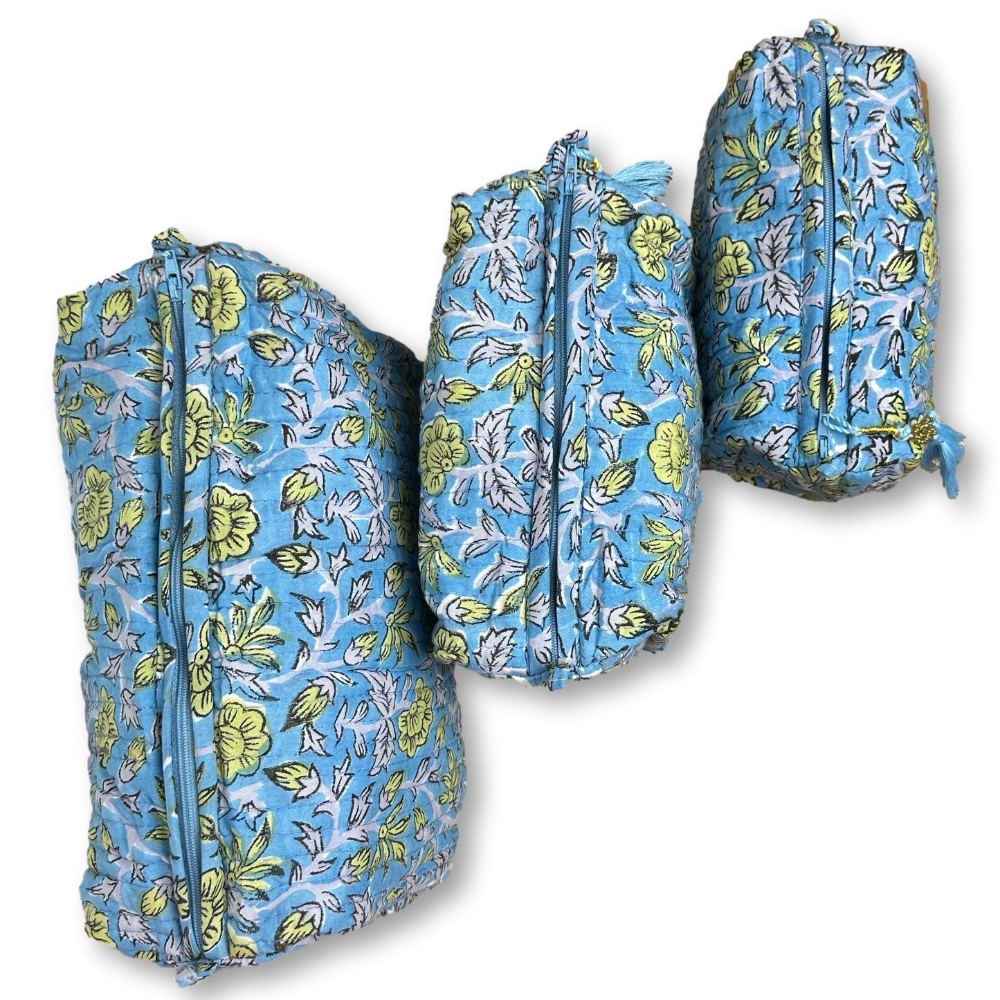 Alma Cotton Washbag - Medium