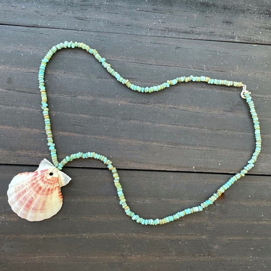 Knysna seashell necklace