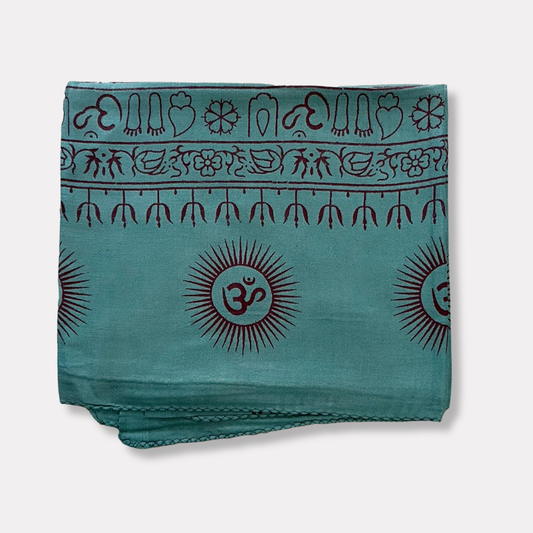 Om Rayon Sarong - Teal