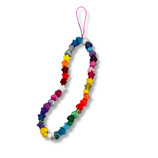 Beaded Phone Lanyard - Short