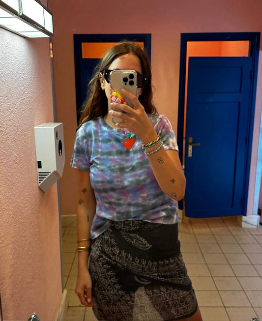 Jane ribbed Tie Dye T-Shirt S/M