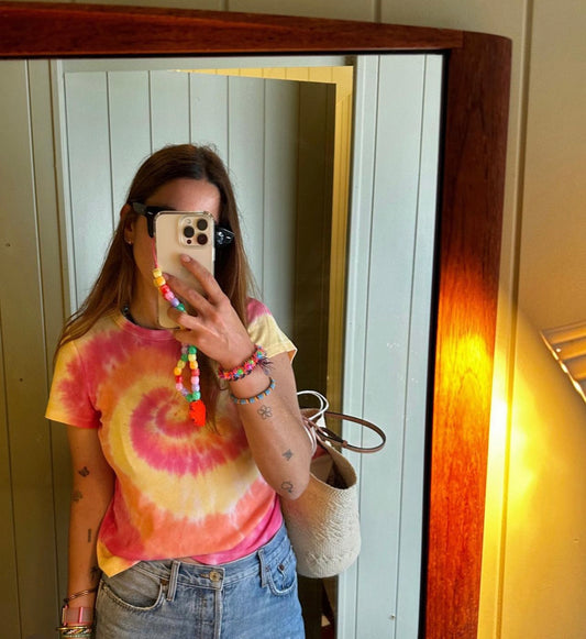 Jane ribbed Tie Dye T-Shirt S/M