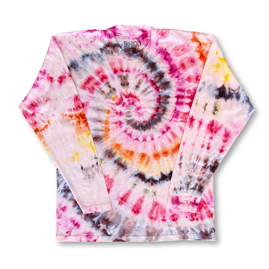 Ice Tie Dye Long Sleeves T-Shirt L
