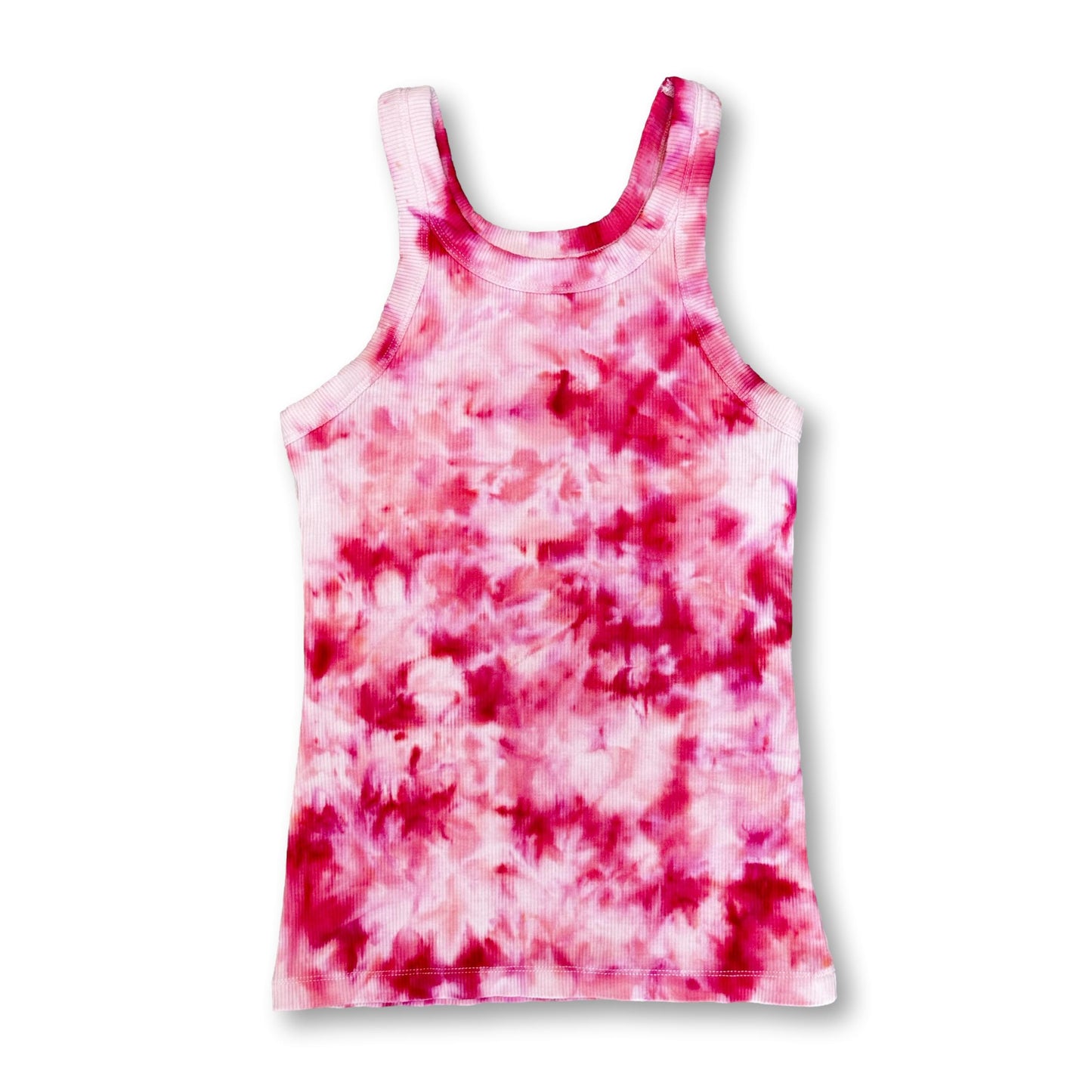 Aloha Ice Dye Ribbed Tank Top S