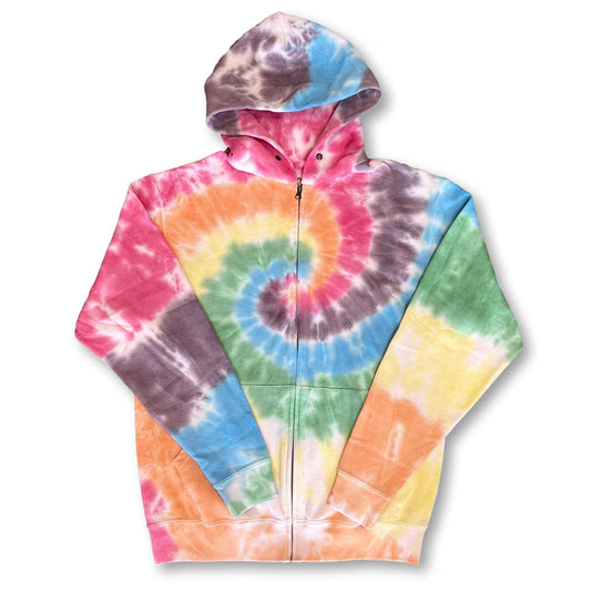 Ipanema Zipped Tie Dye Hoodie S