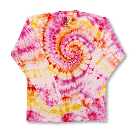 Ice Tie Dye Long Sleeves T-Shirt M