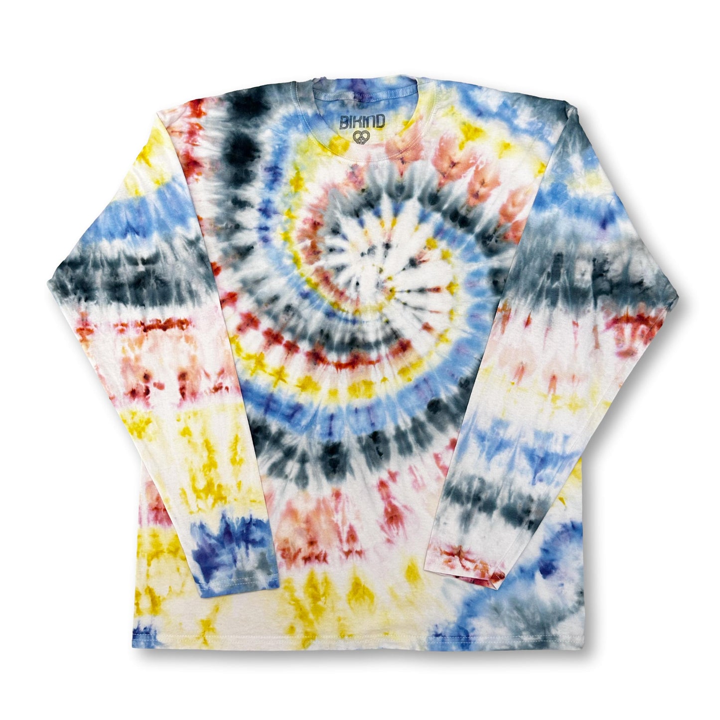 Ice Tie Dye Long Sleeves T-Shirt L
