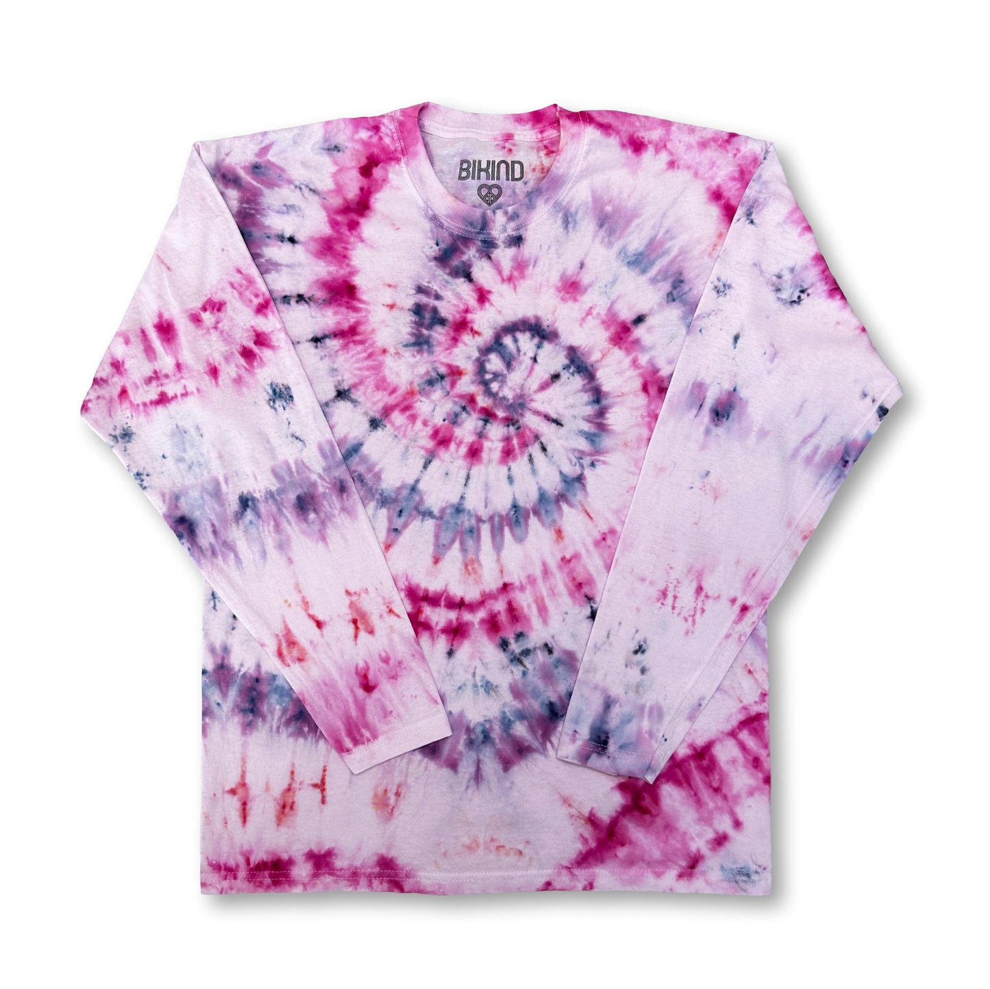 Ice Tie Dye Long Sleeves T-Shirt M