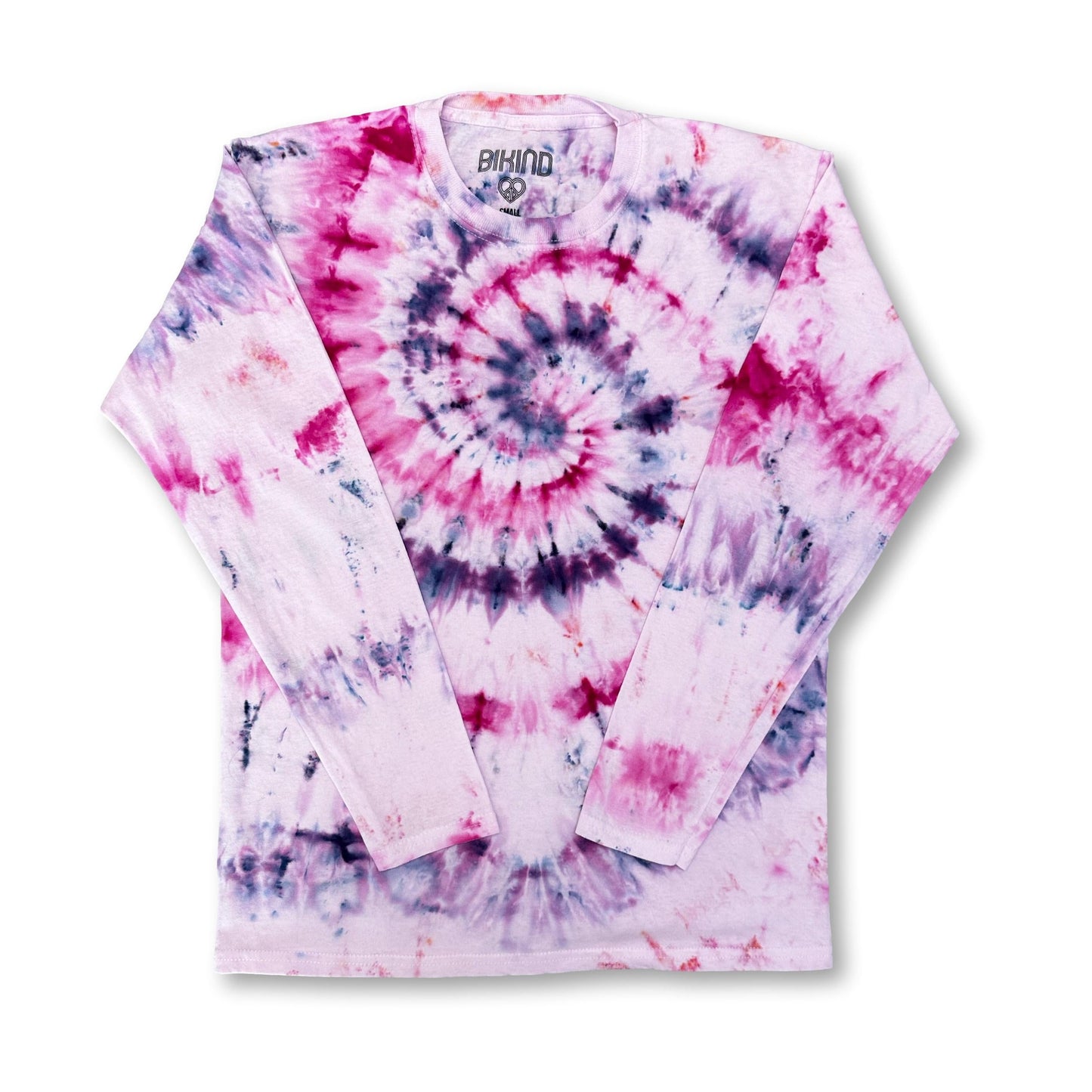 Ice Tie Dye Long Sleeves T-Shirt S