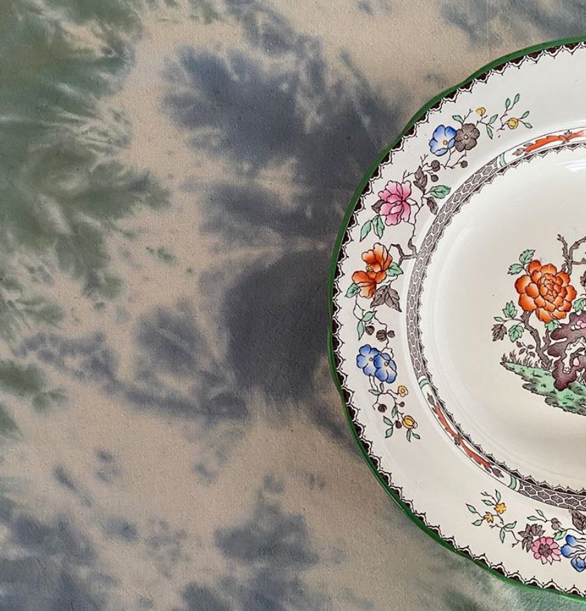 Tie Dye Tablecloth 145 x 145 cm