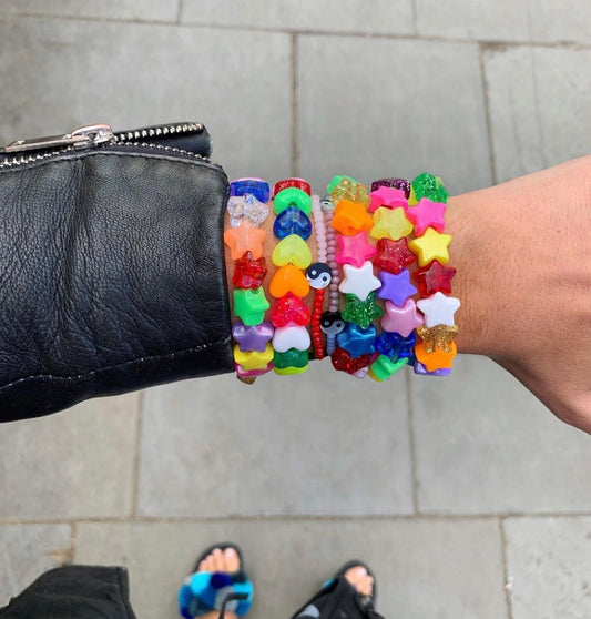 Beaded Stars Bracelet