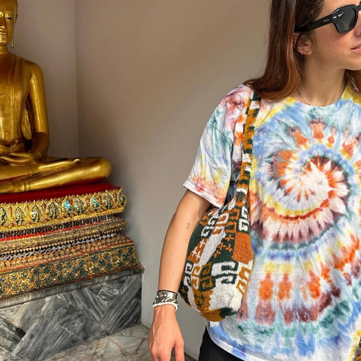 Ice Tie Dye T-Shirt M