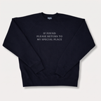 IF FOUND Sweat-Shirt Personalised