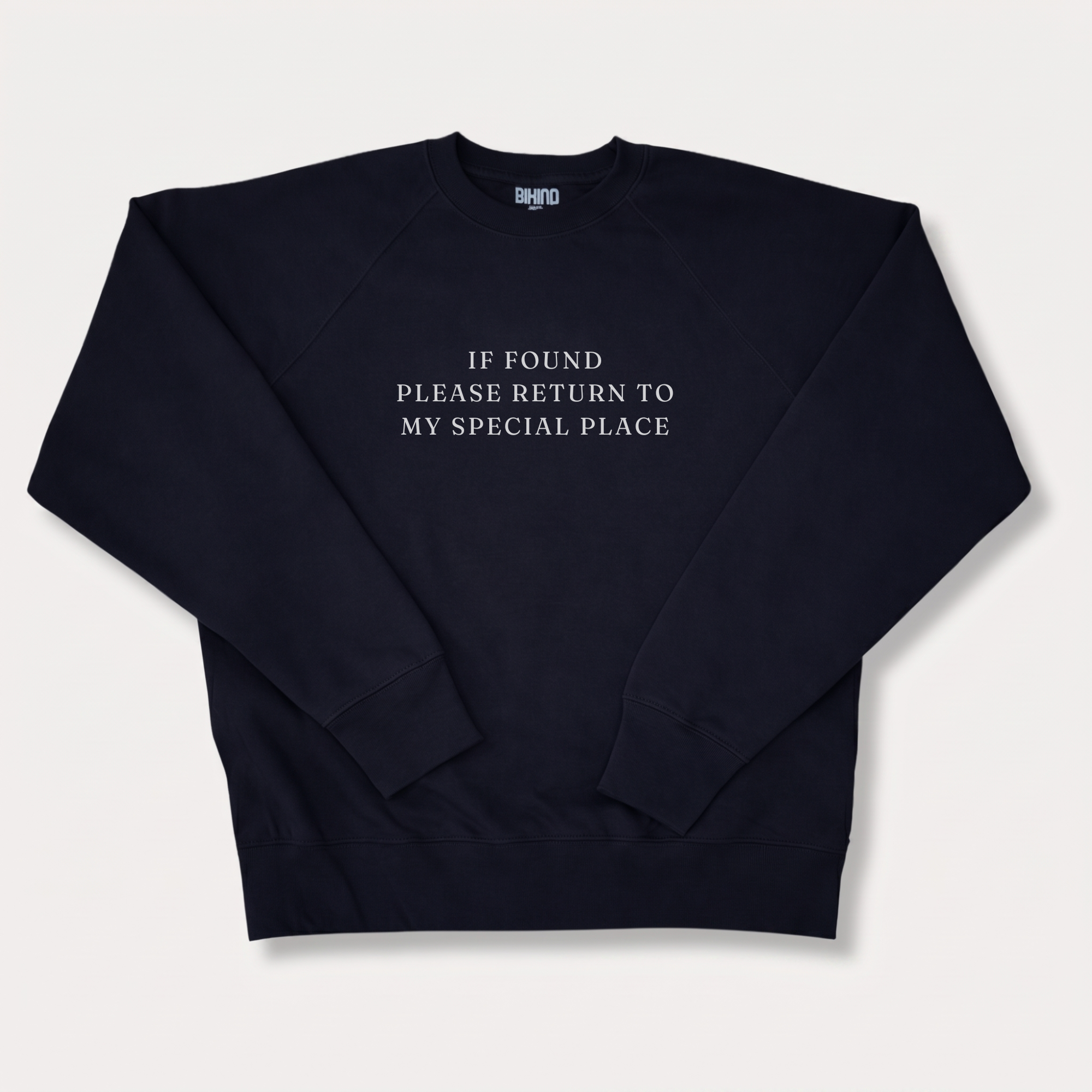 IF FOUND Sweat-Shirt Personalised