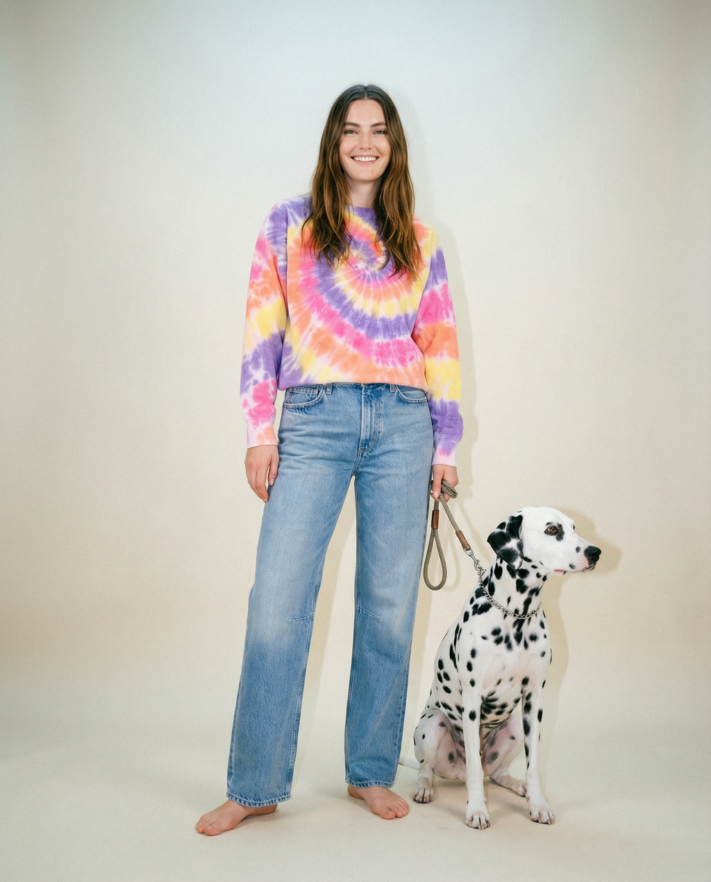 SUNSET Tie Dye Sweat-Shirt