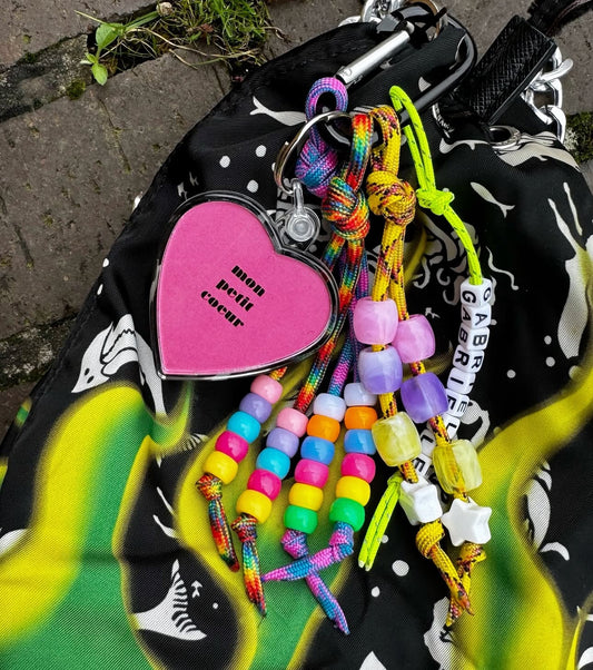 Personalised Bag Accessory - MON PETIT COEUR