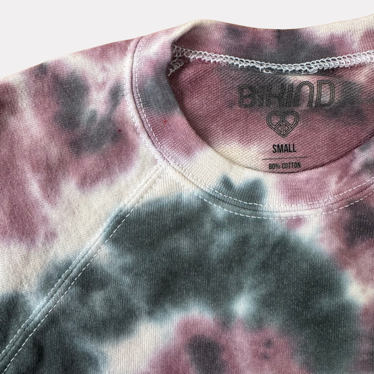 Amal Lightweight Tie Dye Sweat-Shirt S Sample Sale