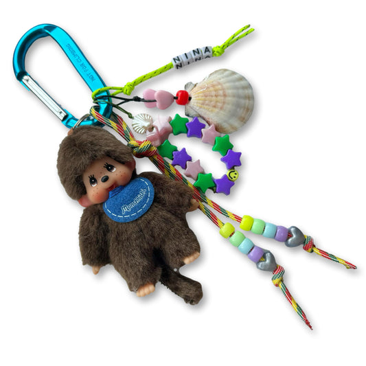 Personalised Bag Accessory - Monchhichi