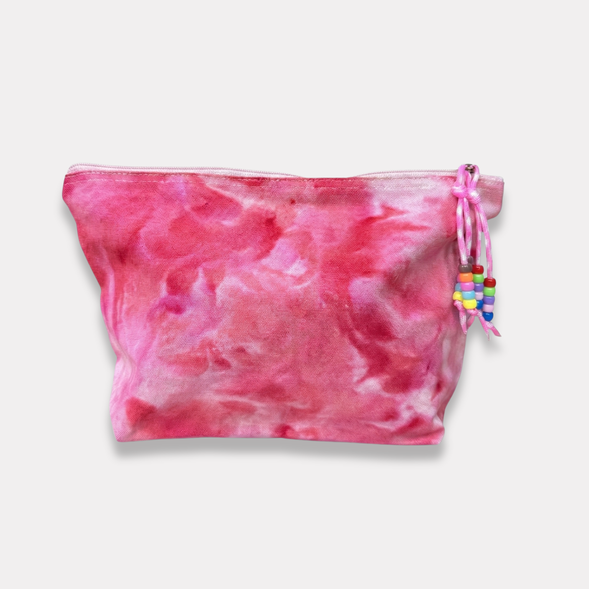 Ice Dye Organic Cotton Canva Pouch - Large