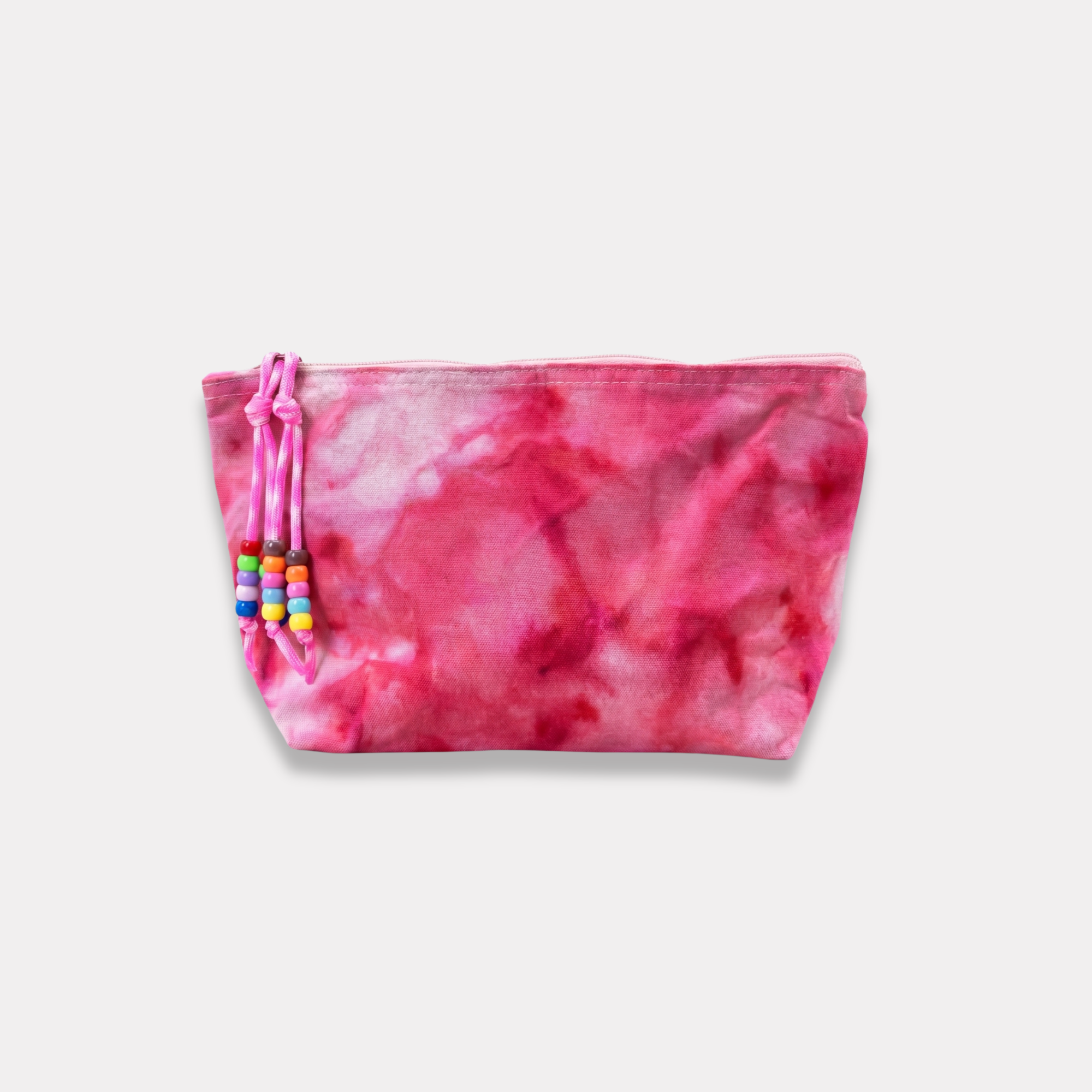 Ice Dye Organic Cotton Canva Pouch - Medium