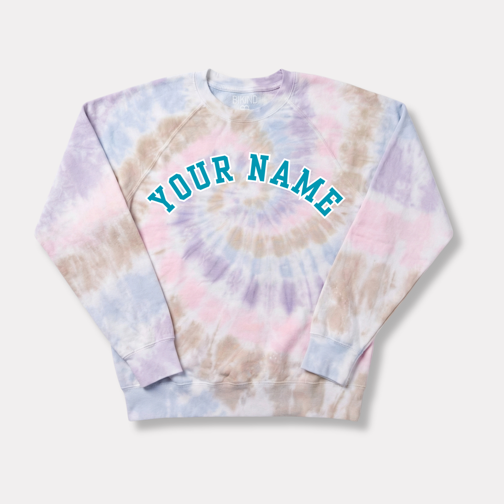 OSTUNI Tie Dye Sweat-Shirt Personalised