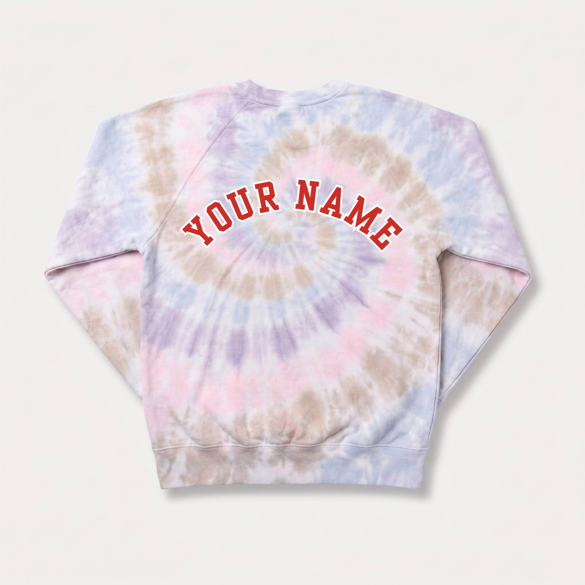 OSTUNI Tie Dye Sweat-Shirt Personalised