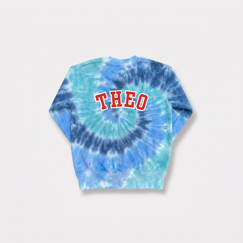 Tie Dye Sweat-Shirt KIDS PARADISO Personalised