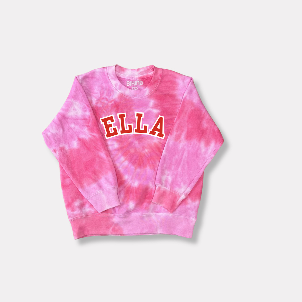 Tie Dye Sweat-Shirt KIDS MELROSE Personalised