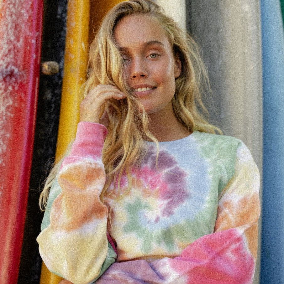 RAINBOW Tie Dye Sweat-Shirt