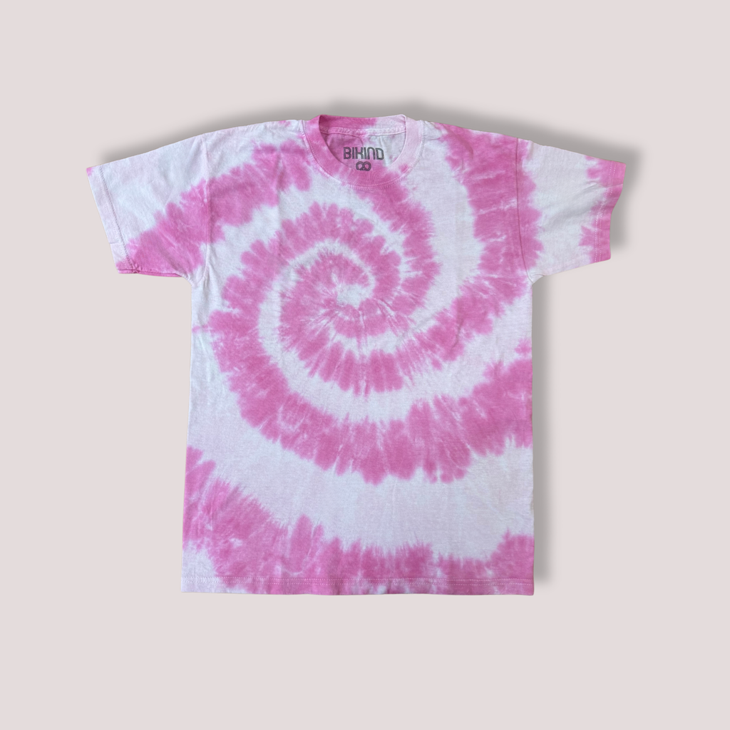 Lovina Tie Dye T-Shirt back print Smiley Sunset S