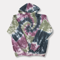 Zipped Tie Dye Hoodie XL Sample Sale